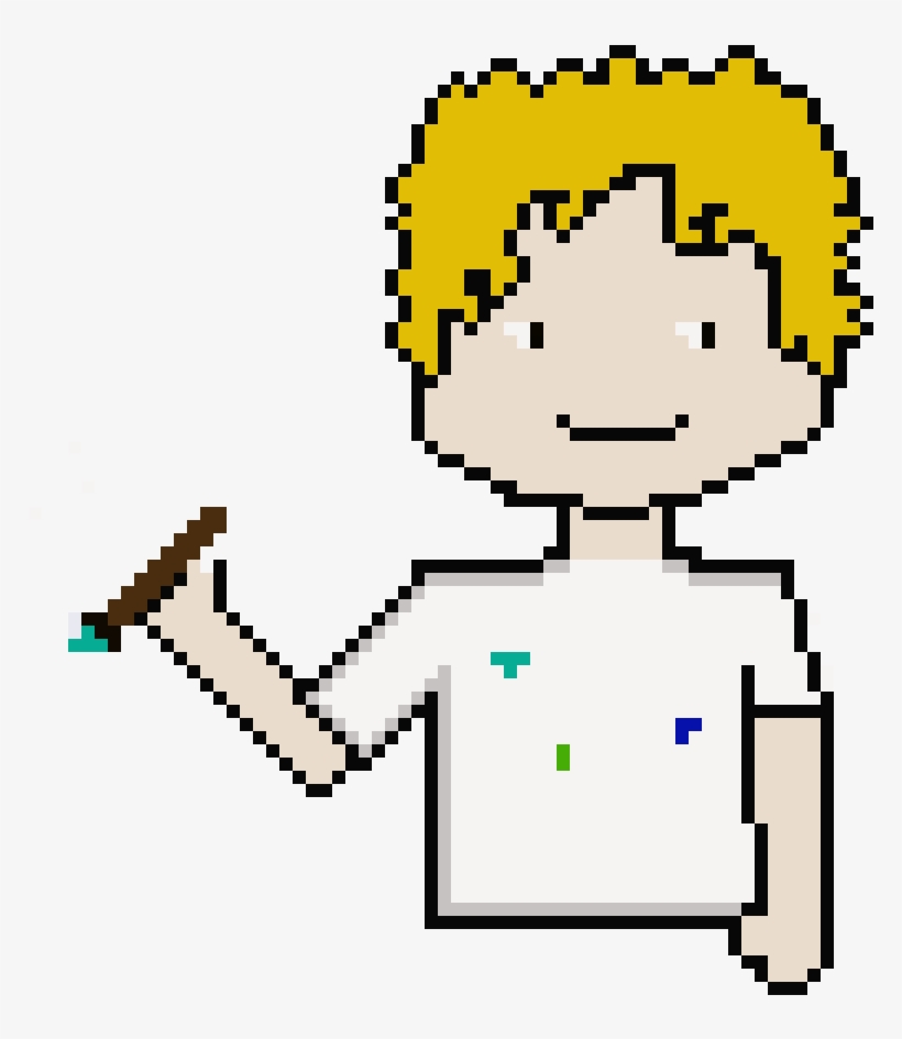 Pintor - Cartoon, transparent png #2937632
