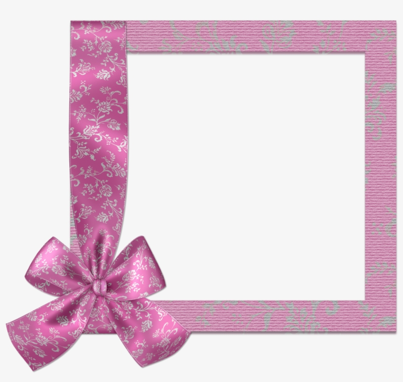 Cute Baby Pink Png Frame With Bow Photo Frames Free Cute Baby Pink Png Frame With Bow Photo Frames