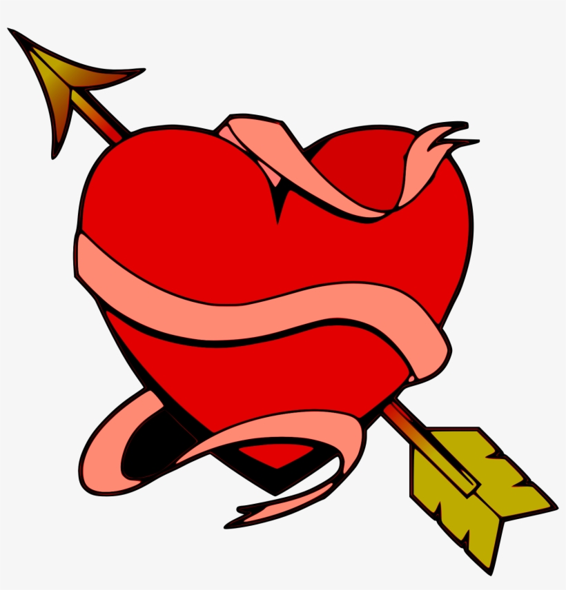 This Free Icons Png Design Of Corazón Flechado, transparent png #2937925