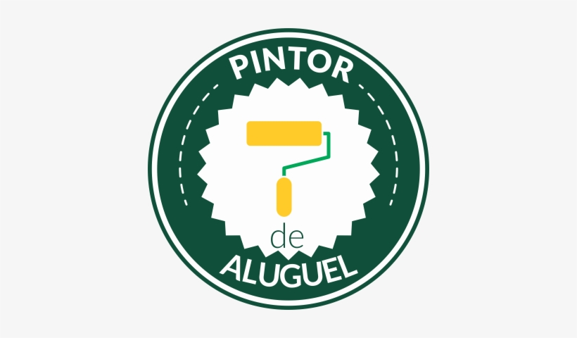 Logo Pintor De Aluguel - Vector Graphics, transparent png #2937932