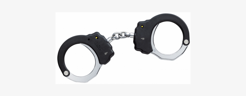 Asp Chain Handcuffs - Asp 2-pawl Lock-set Chain Handcuffs, Black, transparent png #2938151