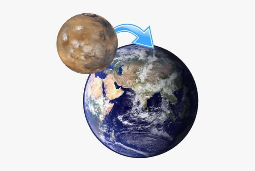 Download Image - Transparent Moon And Earth, transparent png #2938203