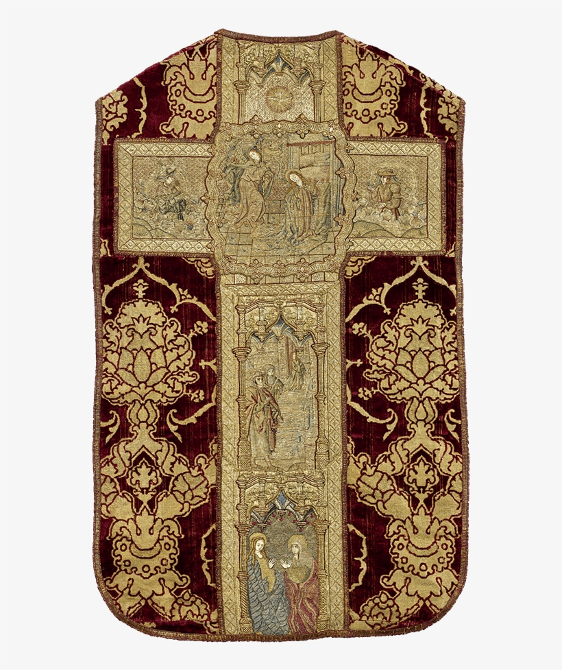 Chasuble With Scenes From The Lives Of Christ And The - Motif, transparent png #2938366