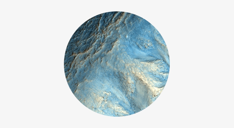 Martian Knowledge - Artwall Artappealz Astronomy Nasa's Impact Crater On, transparent png #2938420