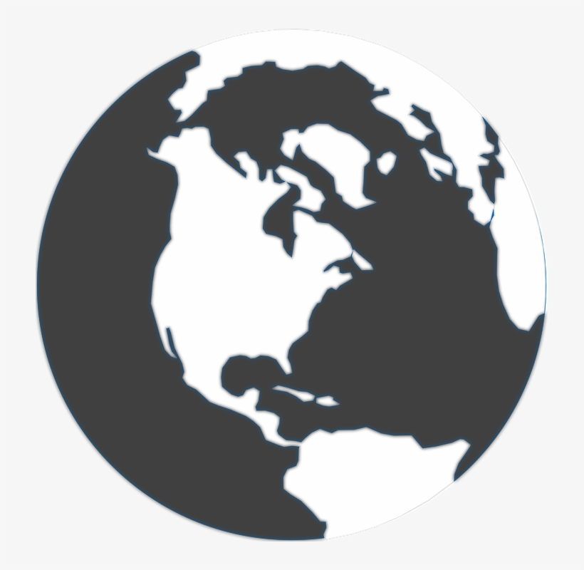 Globe - World Map Vector Round, transparent png #2938815