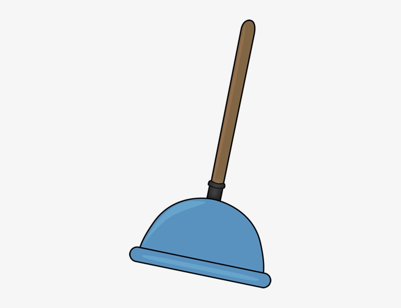 Blue Toilet Plunger - Plunger Clipart, transparent png #2939017