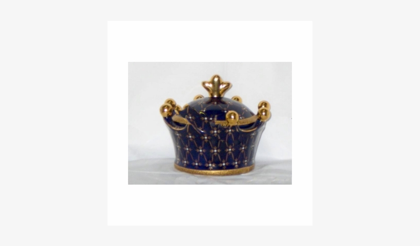 Blue Crown Potiche - Storage Basket, transparent png #2939196