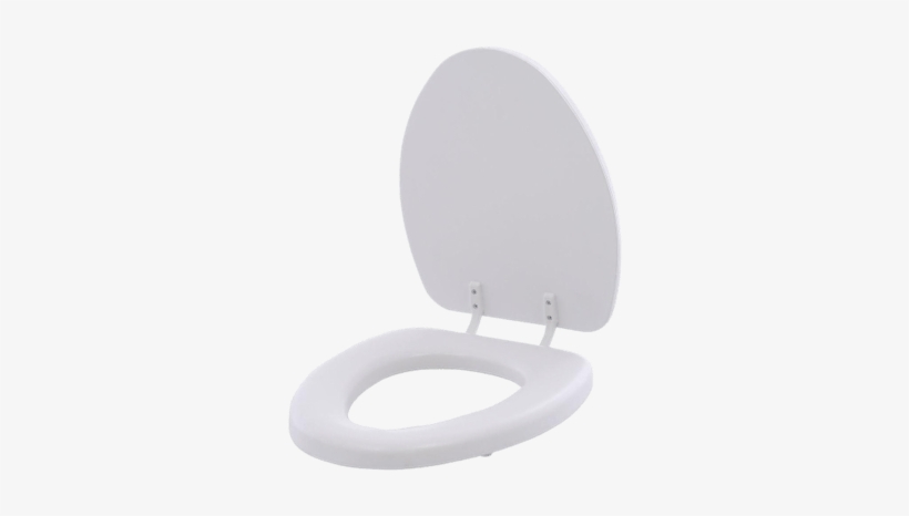 Open White Toilet Seat - Toilet Seat, transparent png #2939286