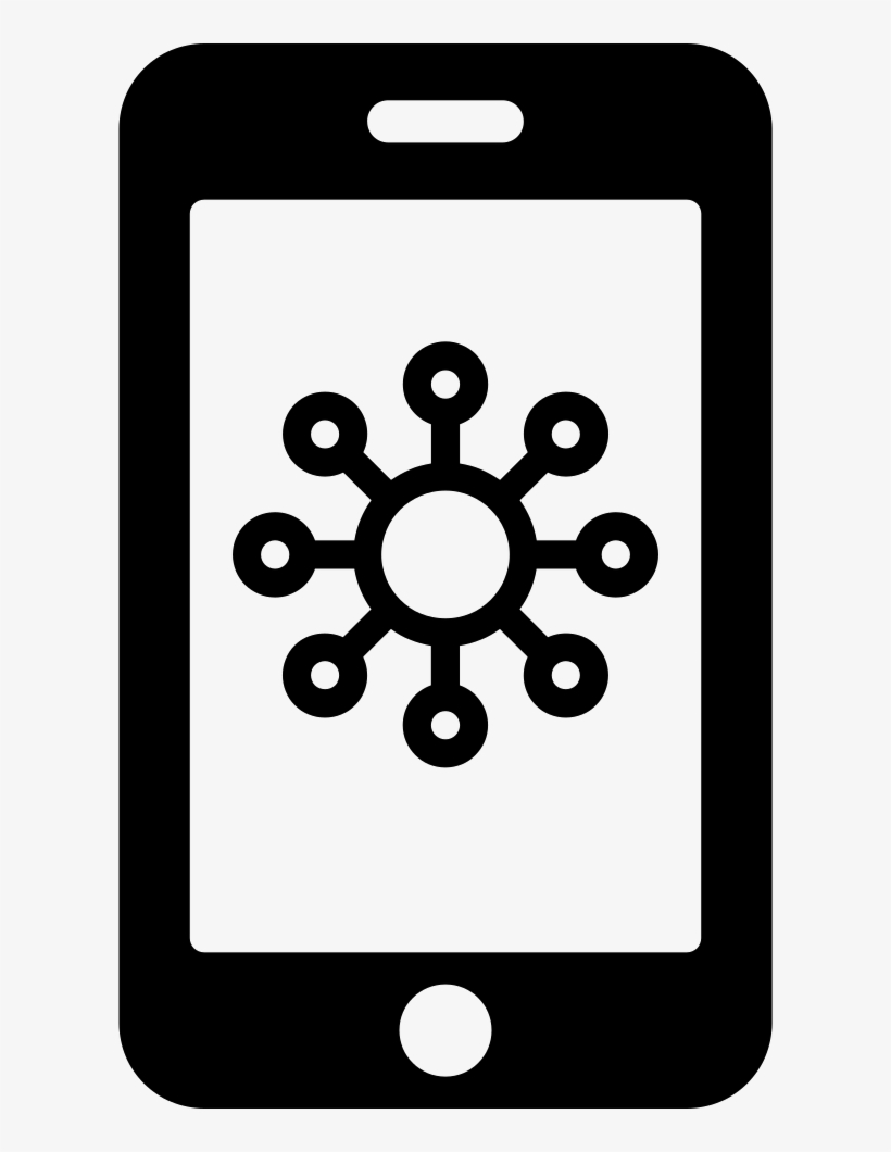 Mobile Analytics Graphic On Phone Screen Comments, transparent png #2939389