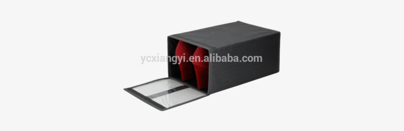 Hotest Clear Window Folding Shoes Packaging Box With - Box, transparent png #2939553