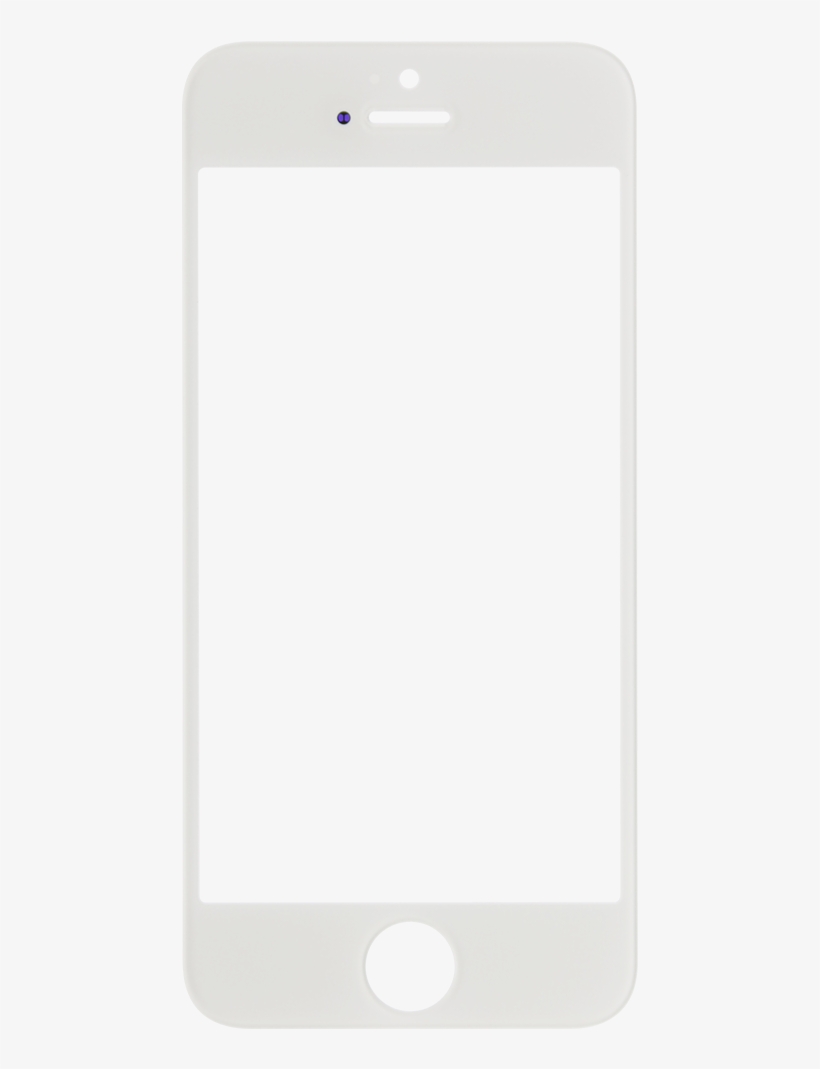 Iphone Se White Glass Lens Screen - Iphone, transparent png #2939560