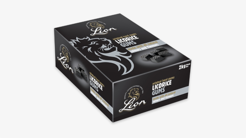 Lion Licorice Gums - Liquorice Gums Lion Licorice Gums 2kg, transparent png #2939642