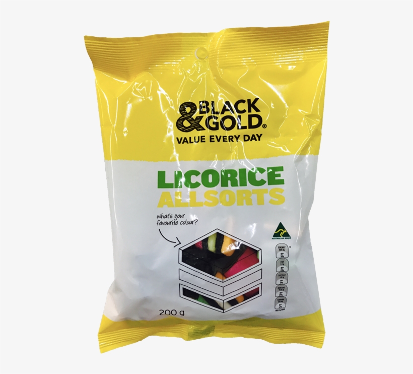 Black & Gold - Black & Gold Plain Flour 2kg, transparent png #2939910