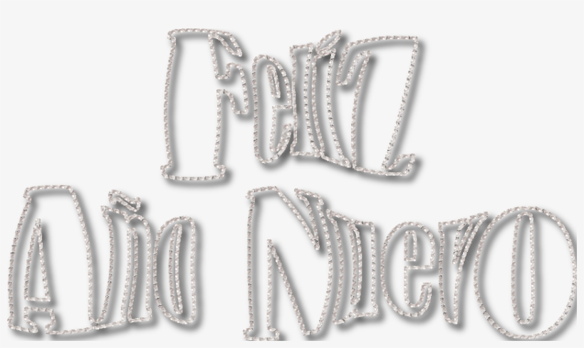 Texto Feliz Año Nuevo,png,luz Neón,clipart,2014 - Feliz Año Nuevo Png, transparent png #2940032