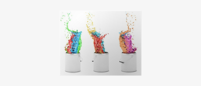 Colour's Explosion In A Paint Tin - Paint, transparent png #2940145