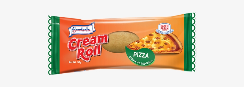 Pizza Cream Roll - Gardenia Cream Roll Cookies And Cream, transparent png #2940175