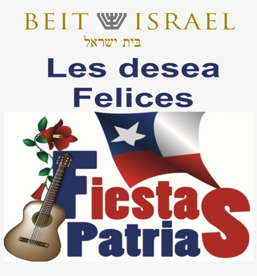 Felices Fiestas Patrias - Fiestas Patrias 18 De Septiembre Chile, transparent png #2940369