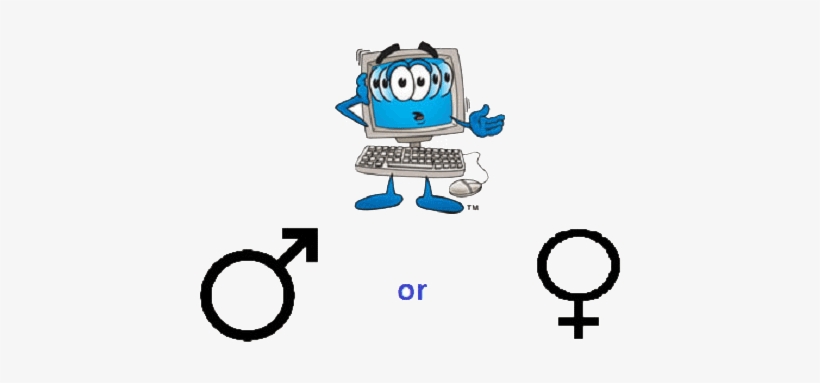Check Your Computer Male Or Female, transparent png #2940672