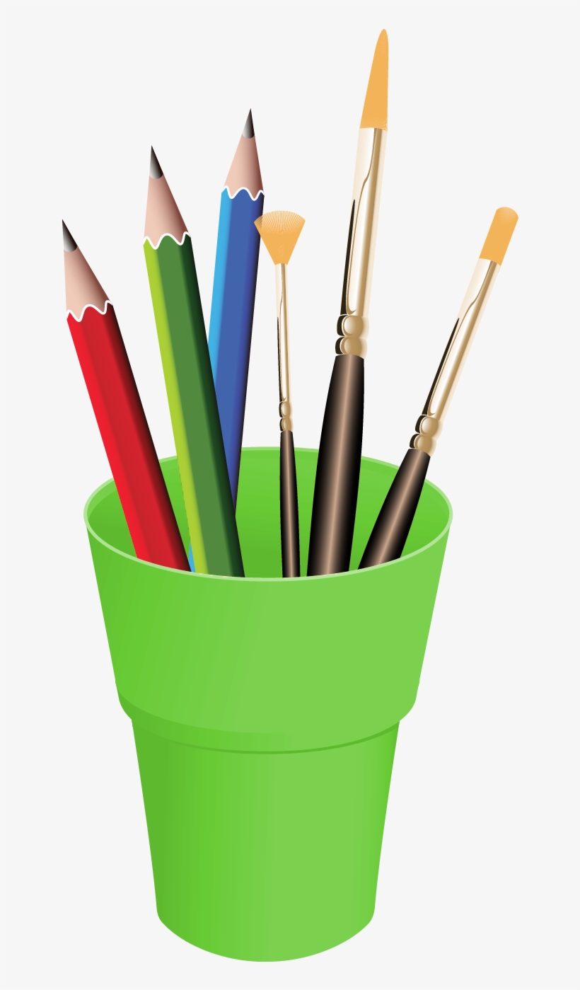 Cup Of Pencils Drawing, transparent png #2940794