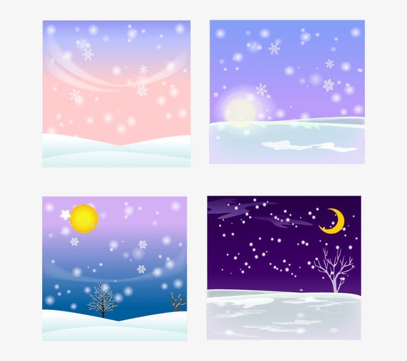 Vector Snow Background Free Download - Dm便送料無料スマホケース ハード Android One S2 クリア 【スノー222/androidones2-pm222】, transparent png #2941147