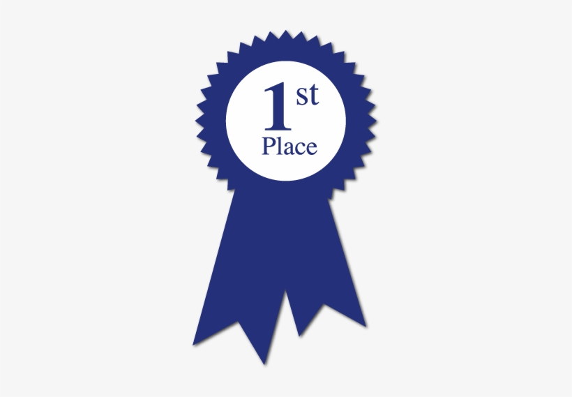 First Place Ribbon - First Place Ribbon Png, transparent png #2941277