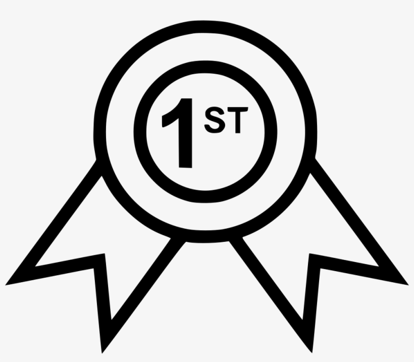 Ribbon First Place Good - Icon, transparent png #2941328