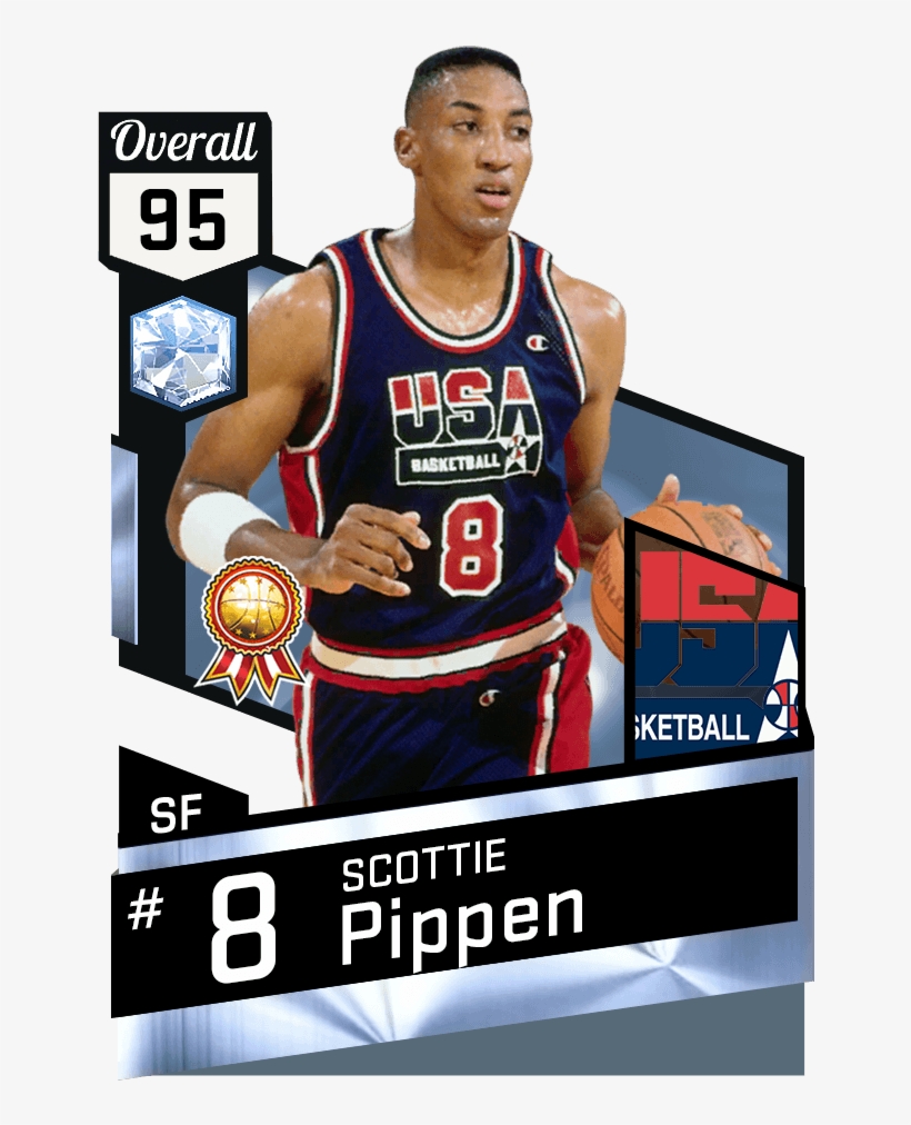 Scottie Pippen - Austin Rivers Nba 2k17, transparent png #2941876
