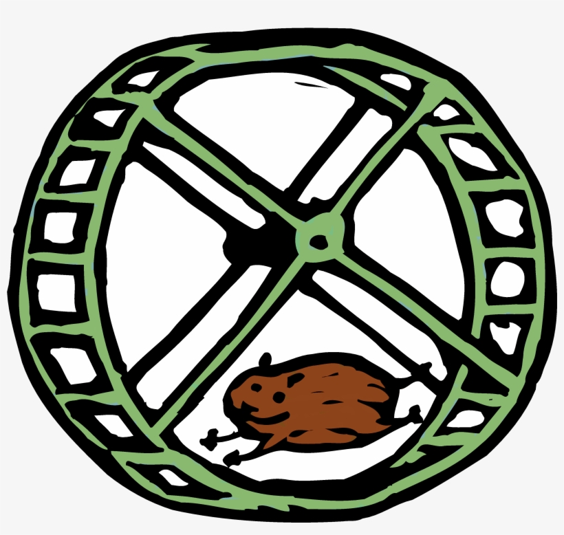 Hamster Wheel Cliparts - Hamster Wheel Clipart, transparent png #2941877