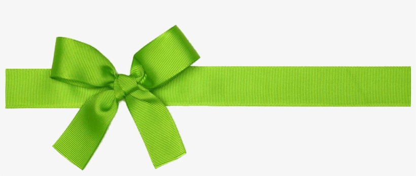 Green Ribbon - Green Gift Ribbon Png, transparent png #2941952