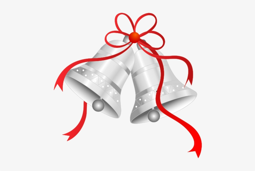 Oh, The 1st Big Day For Og, We Remember Thee - Christmas Silver Bell Clipart, transparent png #2942329