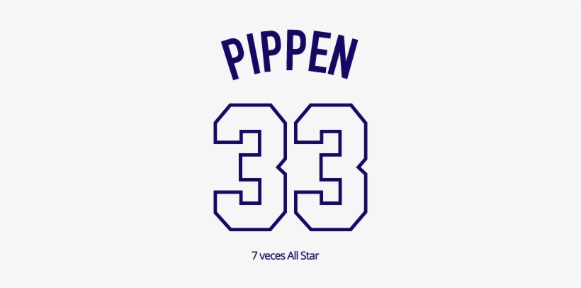 Dorsal Scottie Pippen - Illustration, transparent png #2942612