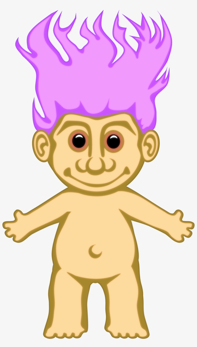Purple Troll Doll Purple Troll Doll A Mohn Thing - Cartoon Troll Doll, transparent png #2942654