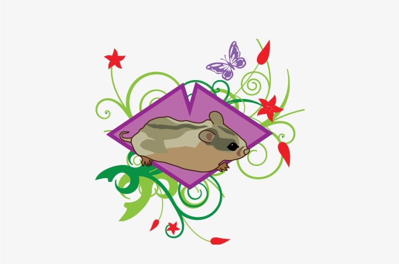 Vectis Hamstery - Spring Awakening Butterflies - Highest Quality Wall, transparent png #2942714