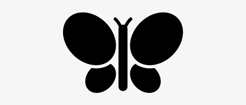 Butterfly Black Shape Vector - Holmes Stamp & Sign Butterly Address Stamp - Custom, transparent png #2942740