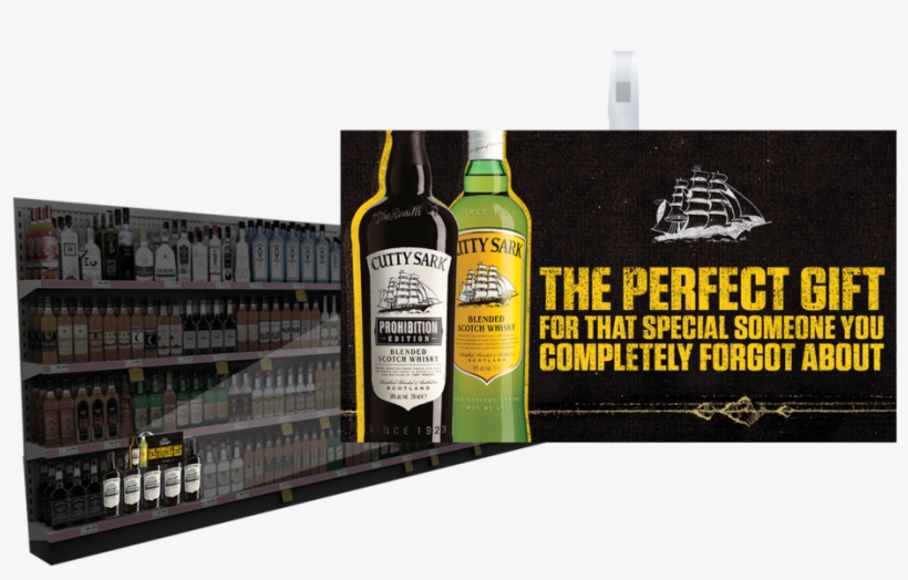 Cuttysark Drinkbecauseyoucan Necktag Onbottle Cuttysark, transparent png #2943304