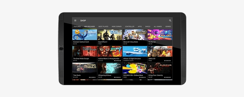 Nvidia Shield Tablet K1 - Gaming Tablet, transparent png #2943327