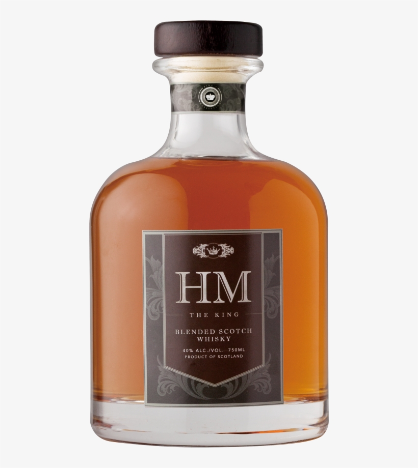 Hm The King Blended Scotch - Hm The King Whiskey, transparent png #2943389