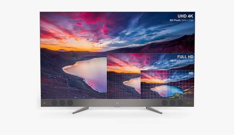 Picture Quality 4k-ultra Hd - 65dp660, transparent png #2943751