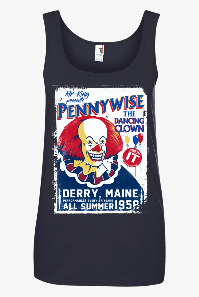 Pennywise The Dancing Clown Shirt, Hoodie, Tank - Dancing Clown T-shirt, transparent png #2944122