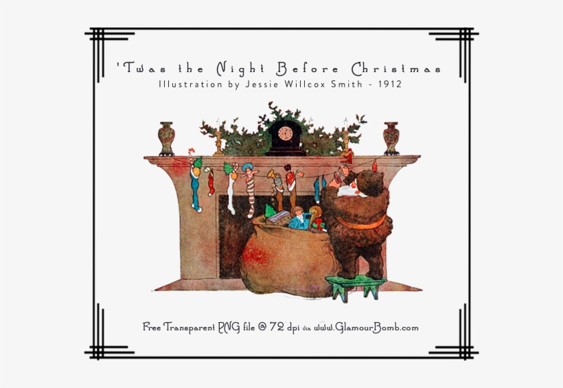 Pc Right Click / Mac Ctrl Click The Image Above - Jessie Willcox Smith Twas The Night Before Christmas, transparent png #2944473