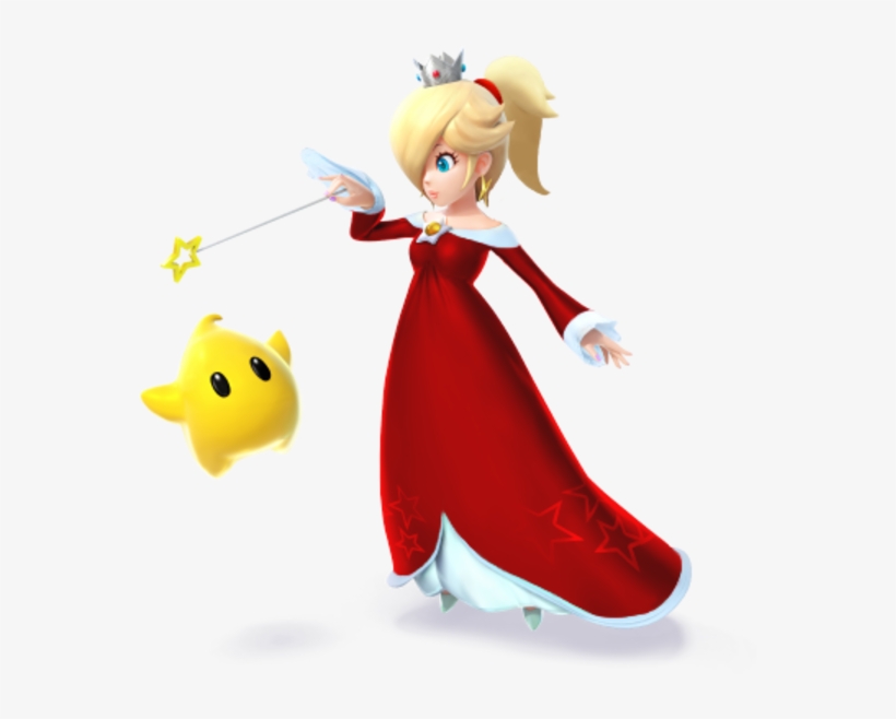 Photo - Amiibo Super Smash Bros. Series Figure (rosalina), transparent png #2944776