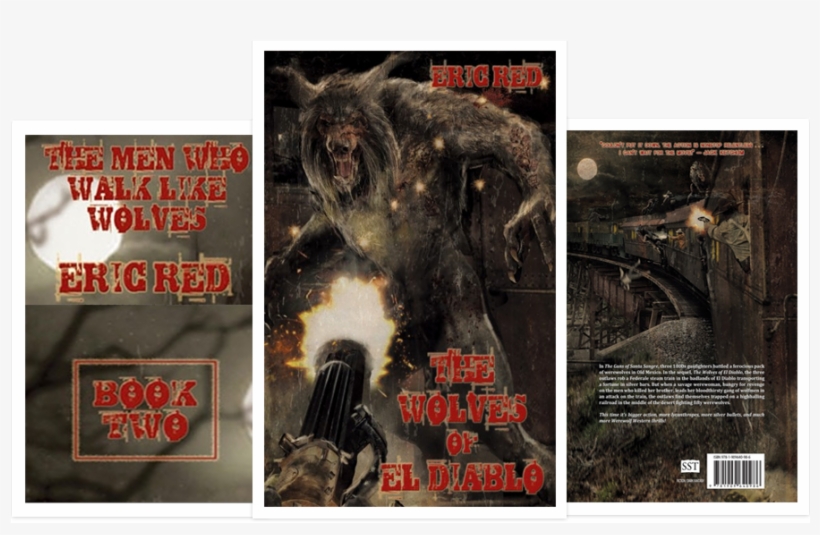“eric Red Is The Successor To Richard Matheson And - Wolves Of El Diablo [book], transparent png #2944885