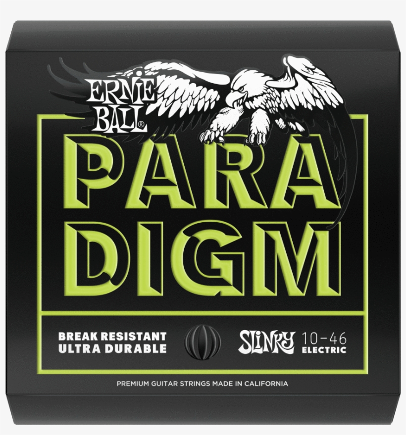 The Coupling Of Ernie Ball's Everlast Nanotreatment - Ernie Ball Paradigm Strings, transparent png #2945148