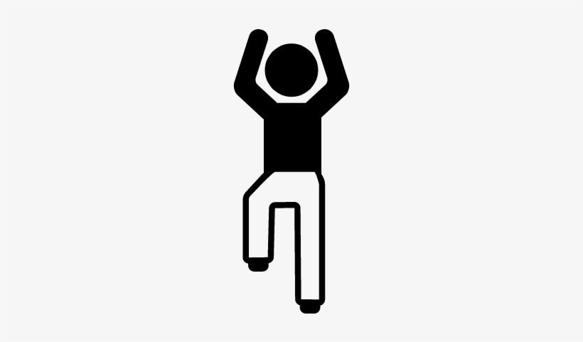 Boy Flexing Arms And One Leg Vector - Human Leg, transparent png #2945467