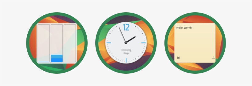 Using Plasma 5 You Won't Find Old Offerings Like “eyes” - Wall Clock, transparent png #2945601