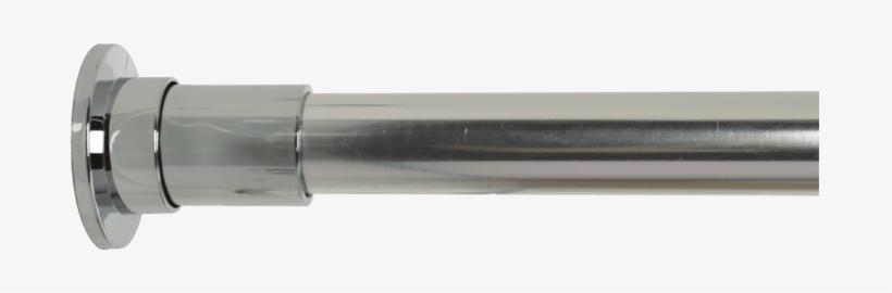Shower Curtain Rods - Croydex Cubicle Telescopic Set - Chrome, transparent png #2945657