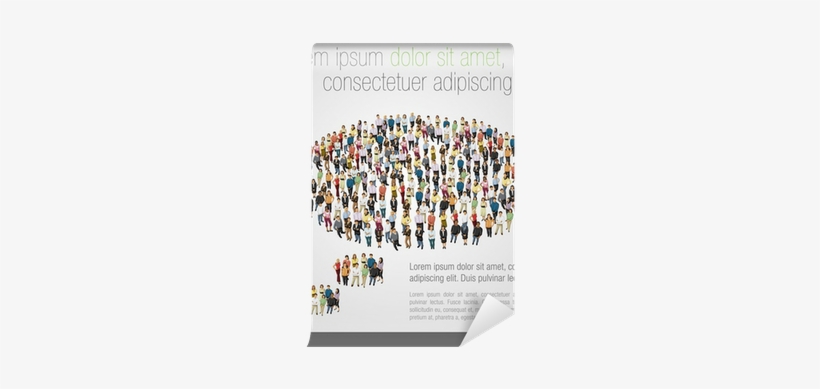 Thought Bubble Made Of People - Invitation To The Sociology Of International Law, transparent png #2945887