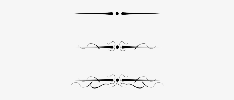Underline Flourish Under Line Free Transparent Png Download Pngkey