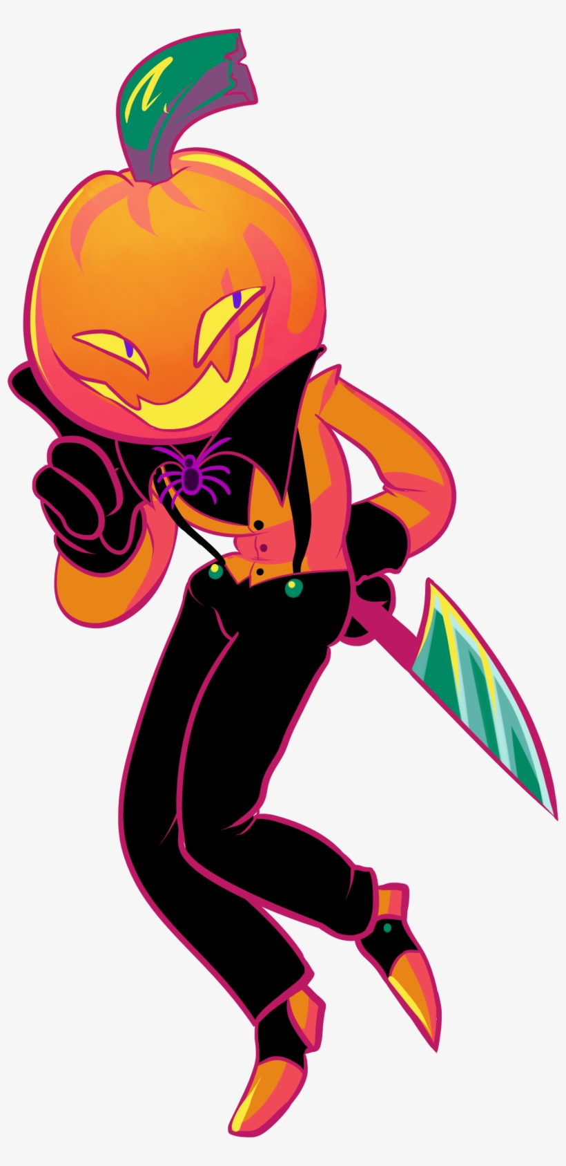 Pumpkin Head Sticker - Furniture, transparent png #2946092