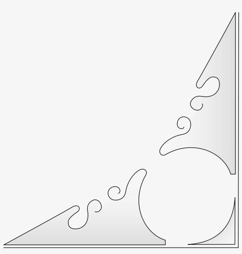 How To Set Use Flourish Three Lower Right Corner 01 - Right Corner, transparent png #2946221